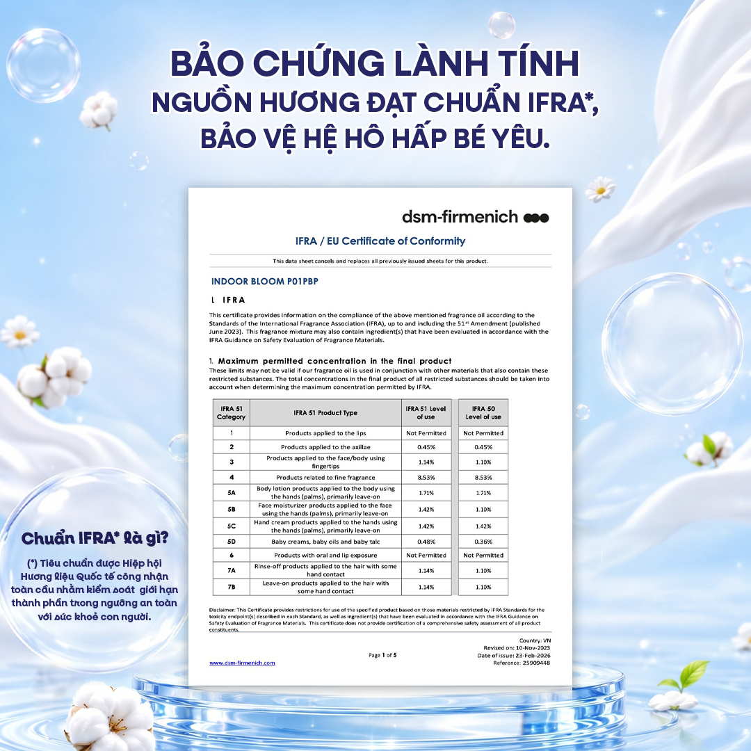 Nước giặt SachPoong - Milky Touch - 2 túi x 3kg ( 1 túi)